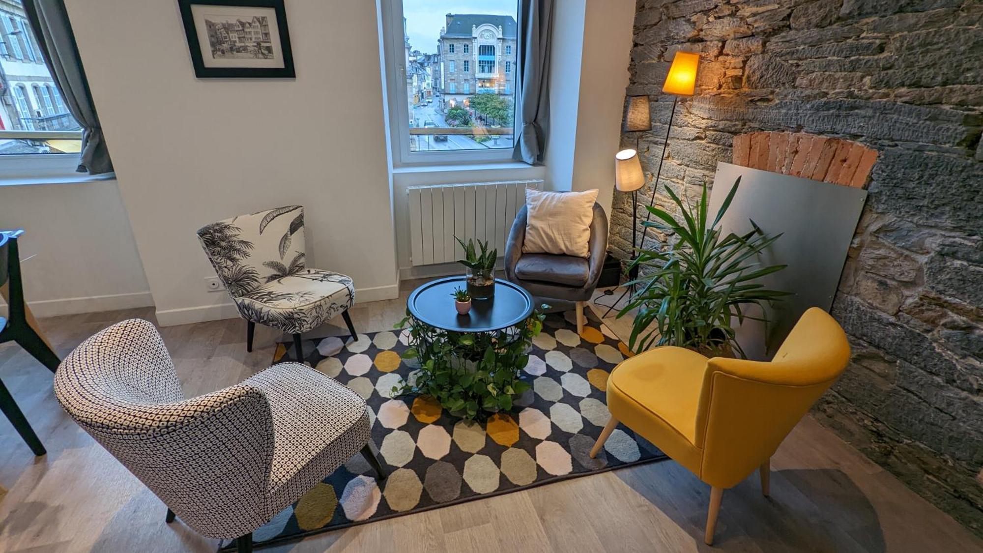 מורלה Les Appartements De Viarmes Et De Guernisac חדר תמונה